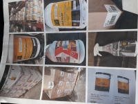 LIquid Mold cleaners.62 pallets